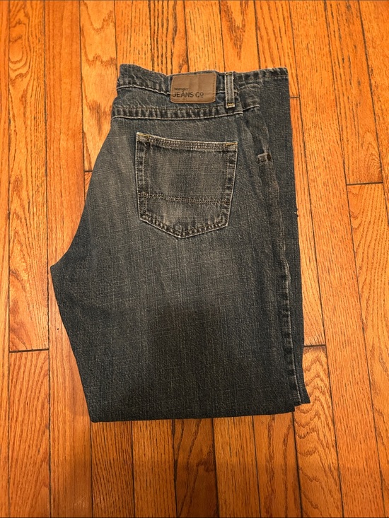 Wrangler Other - Wrangler Men's Relaxed Dark Blue Denim Jeans